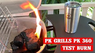 The best charcoal grill? | PK Grills PK360 Test Burn