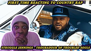 FIRST TIME REACTING TO COUNTRY RAP! | Struggle Jennings - Troubadour of Troubled Souls REACTION!