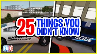 25 INTERESTING FACTS ABOUT ERLC! (Emergency Response Liberty County)