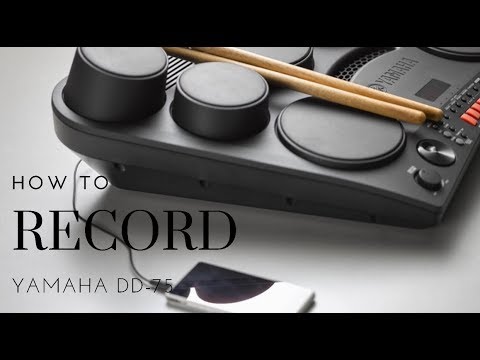 how-to-record-yamaha-dd75-on-your-phone-/-ios-device