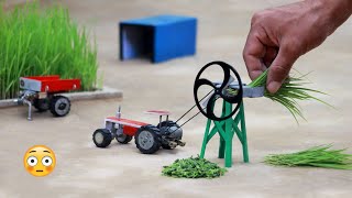 Diy mini chaff cutter machine part 3 | diy mini tractor | @MiniInventor | keepvilla