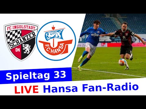 Ingolstadt 0:0 Hansa | Spieltag 33 | LIVE | HansaRadio | Rostocker Fankurve