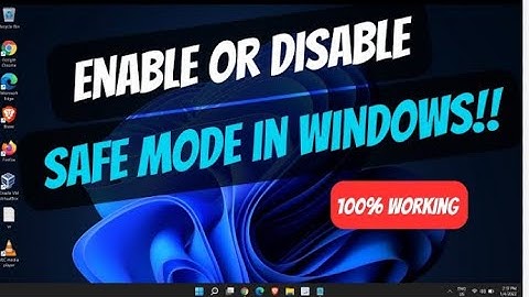 How To Enable or Disable Safe Mode in Windows 11/10 (2023)