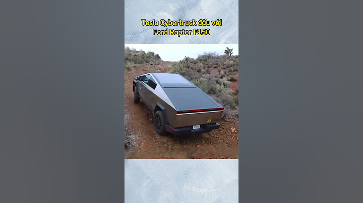 Tesla Cybertruck đấu với Raptor F150 #shorts