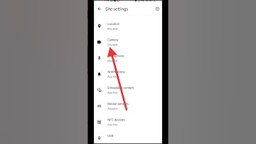 How To Allow Camera Acces In Google Chrome #shorts #youtubeshorts #mobile