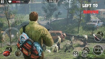 Left to Survive Gameplay Walkthrough- #zombiesurvival  (iOS, Android) #lefttosurvive #zombiegame