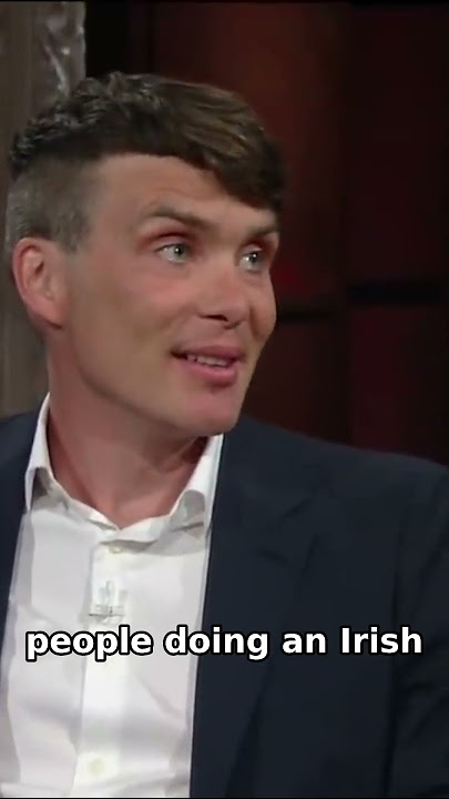 Cillian Murphy's irish accent revelation #shorts #podcast #youtubeshorts #peakyblinders