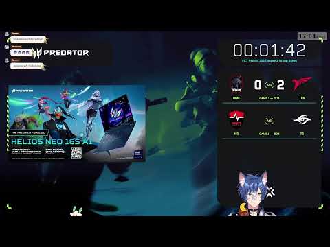 【BME vs TLN】Watch Party - VCT Pacific Stage 2 -  Group Stage Day 1 #VCTWatchParty
