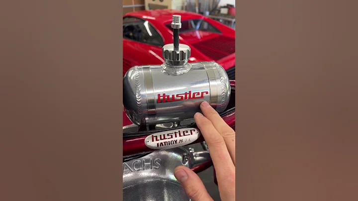 Full overview of Warren’s Hustler Fatboy Rotary Custom Minibike- serial number 74.