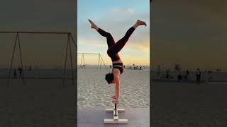 Split Challenge On Beach