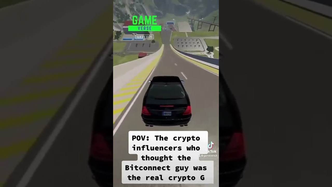POV: The crypto influencers who thought the Bitconnect guy was the real crypto G | BeamNG clips