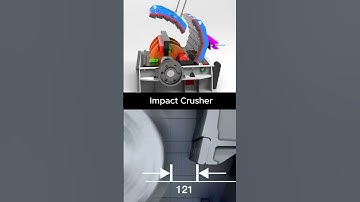 Impact Crusher  #mechanism #3ddesign #automation #engineering #mechanic #mechanical