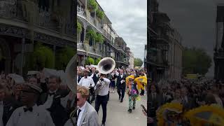 New Orleans Wedding 2nd line parade - signifies start of new beginnings of life 4 bride &amp; groom!