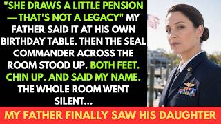 My Father Mocked My Military Pension — Until a SEAL Team Commander Said My Name