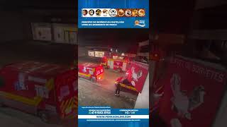 Princípio de incêndio em pastelaria mobiliza bombeiros em Penha