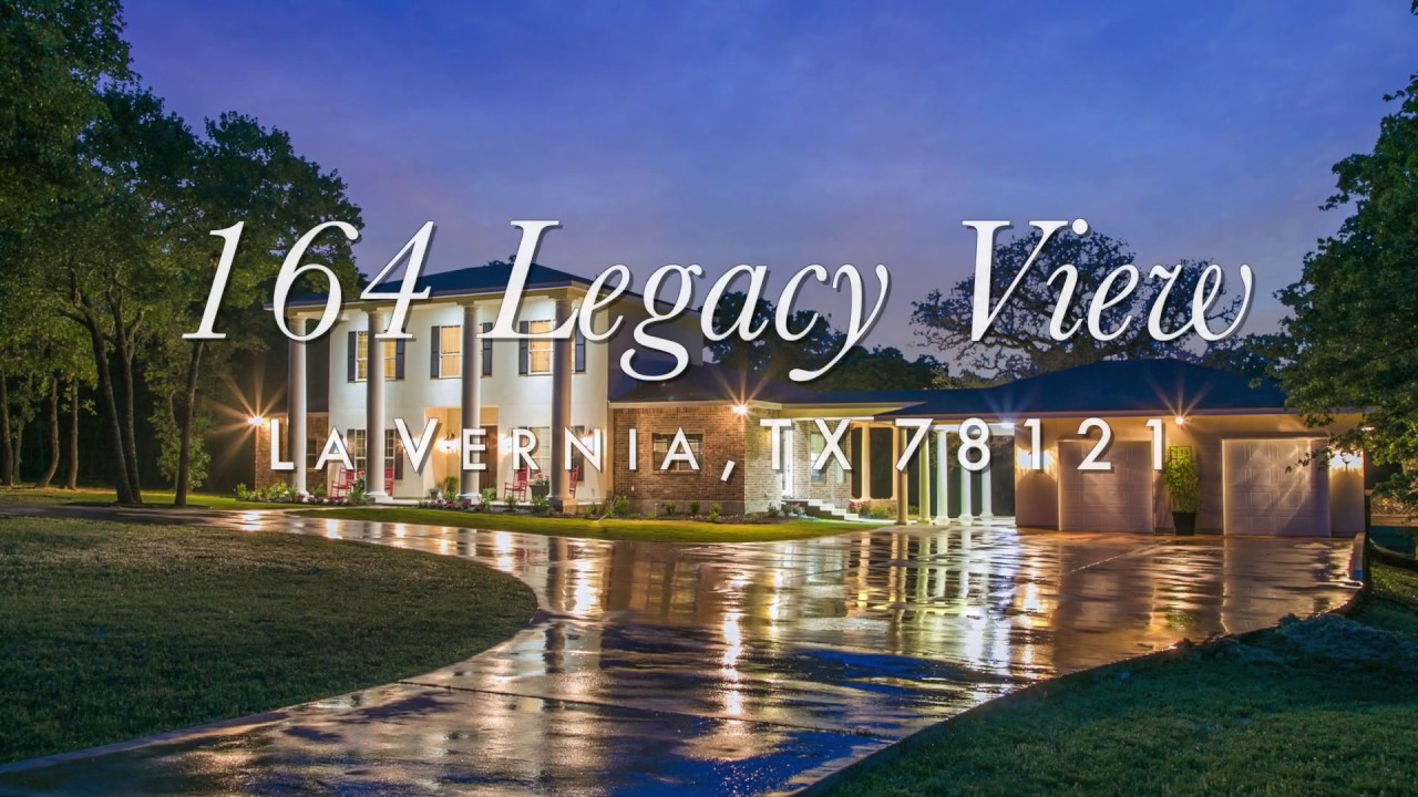 164 Legacy View, La Vernia, TX 78121 YouTube