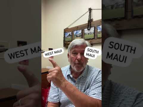 What Are The Main Regions on Maui? #Shorts
