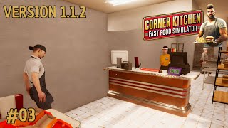 Corner Kitchen - Fast Food Simulator | #03 | Caissière, Commis et Machine à Soda ! | Version 1.1.2 screenshot 1