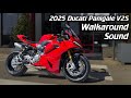 2025 Ducati Panigale V2S | Walkaround | Sound