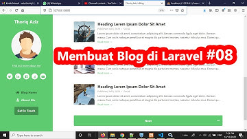 Tutorial Laravel 7 - Membuat Blog #08