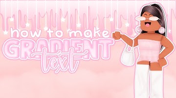 How to make GRADIENT TEXT in PIXLR! ll clxmsychloe ♡