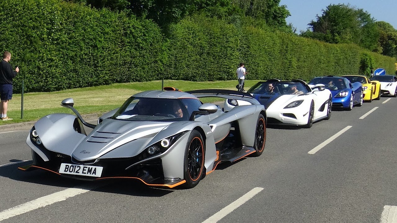 Supercars & Hypercars arriving PART 1 at Goodwood Supercar event June 2024
