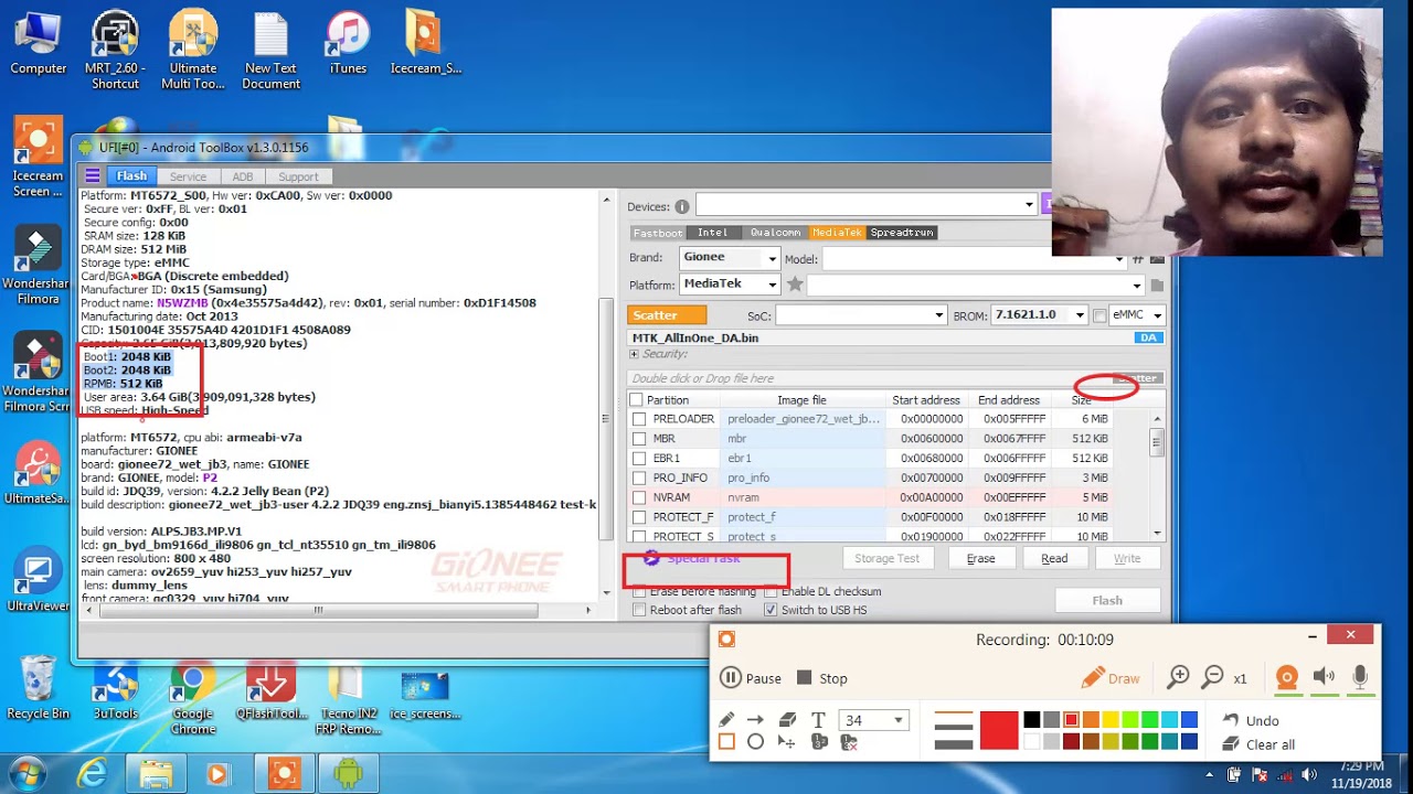 ufi box emmc partition size#@ Mtk boot file bhaya ufi box &emmc - YouTube