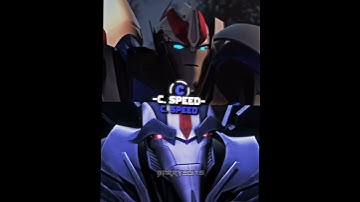 Starscream vs Smokescreen || Song: @lockdowneditz1234 #edit #transformers