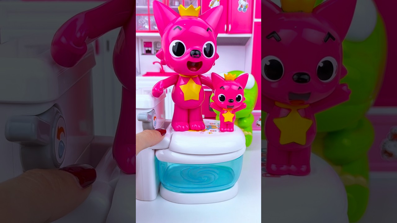 ASMR Unboxing Pororo & Pinkfong Bath Toy Set | Satisfying Toy Play with Subi Unbox