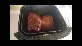 VENTURING IN TO AIR FRYER LAND-MAKING A BOTTOM ROUND BEEF ROAST