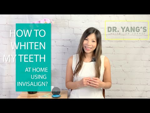 How to whiten my teeth at home using Invisalign? _Dr. Yang's Invisalign Journey_ Day 14 (3)