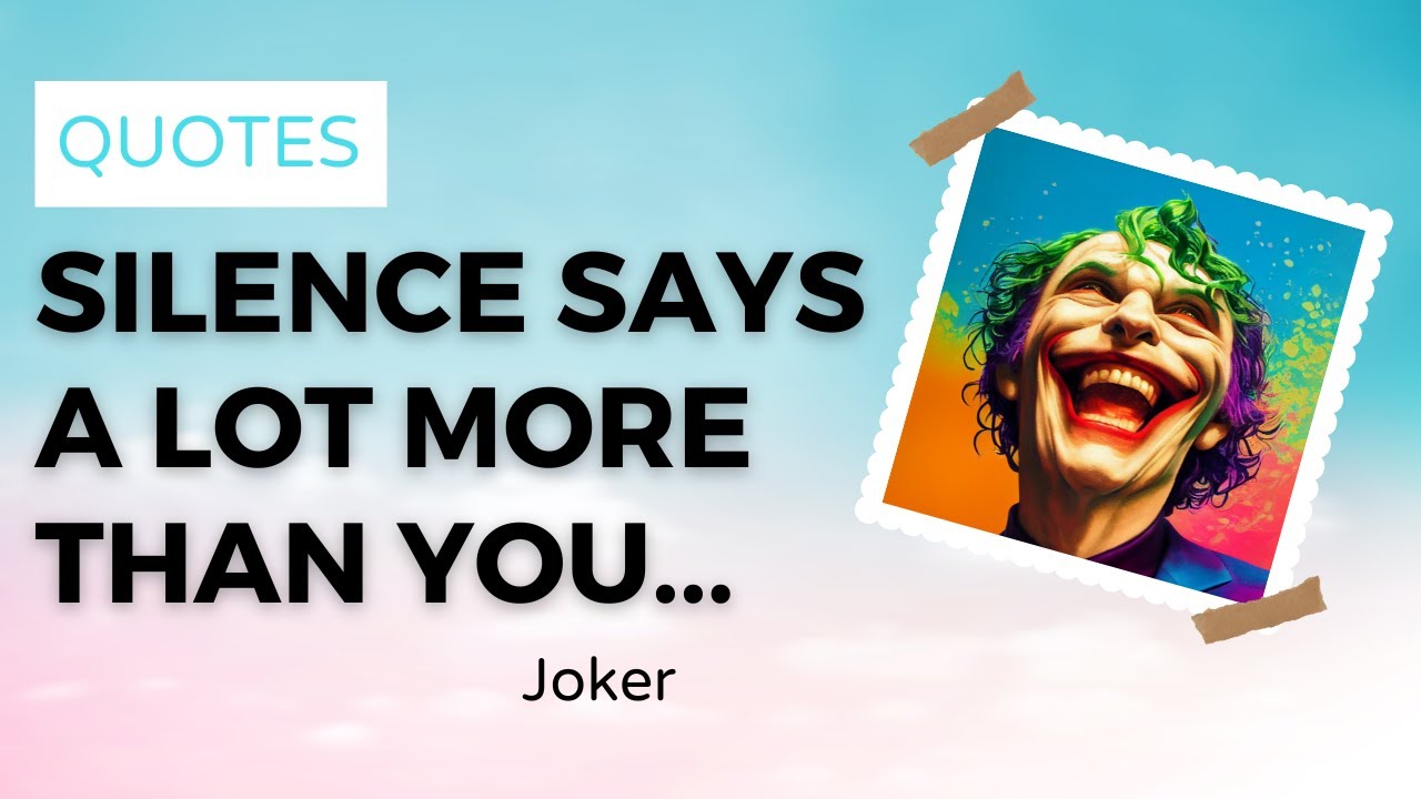 The Joker Motivational Quotes PillowQuotes YouTube The Joker Motivational Quotes PillowQuotes YouTube