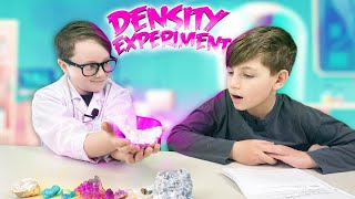 Fun Lab with Theo - Density Experiment