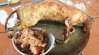 Grilled Little Tiger with Straw_Hai Phong-Style Eggplant Soup | The Way Back to TV Village!