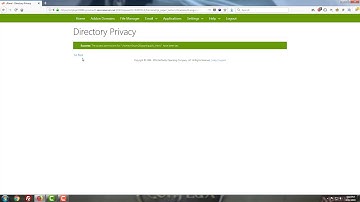 How to Create Password Protected Directories Using cPanel