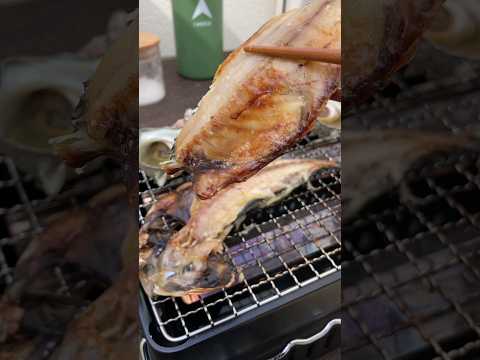 【海鮮BBQ】イワタニの炙りやで海鮮バーベキュー ベランダならサザエも鮮魚もお得に食べ放題 #shorts #ベランダ #バーベキュー #キャンプ #海鮮 #アウトドア #飯テロ #ベラキャン