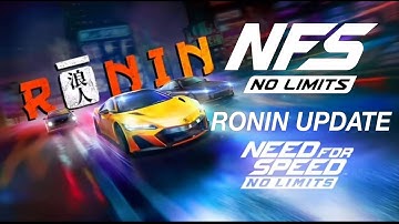 NFS No Limits - RONIN UPDATE NEW CARS, NEW WRAPS & MORE