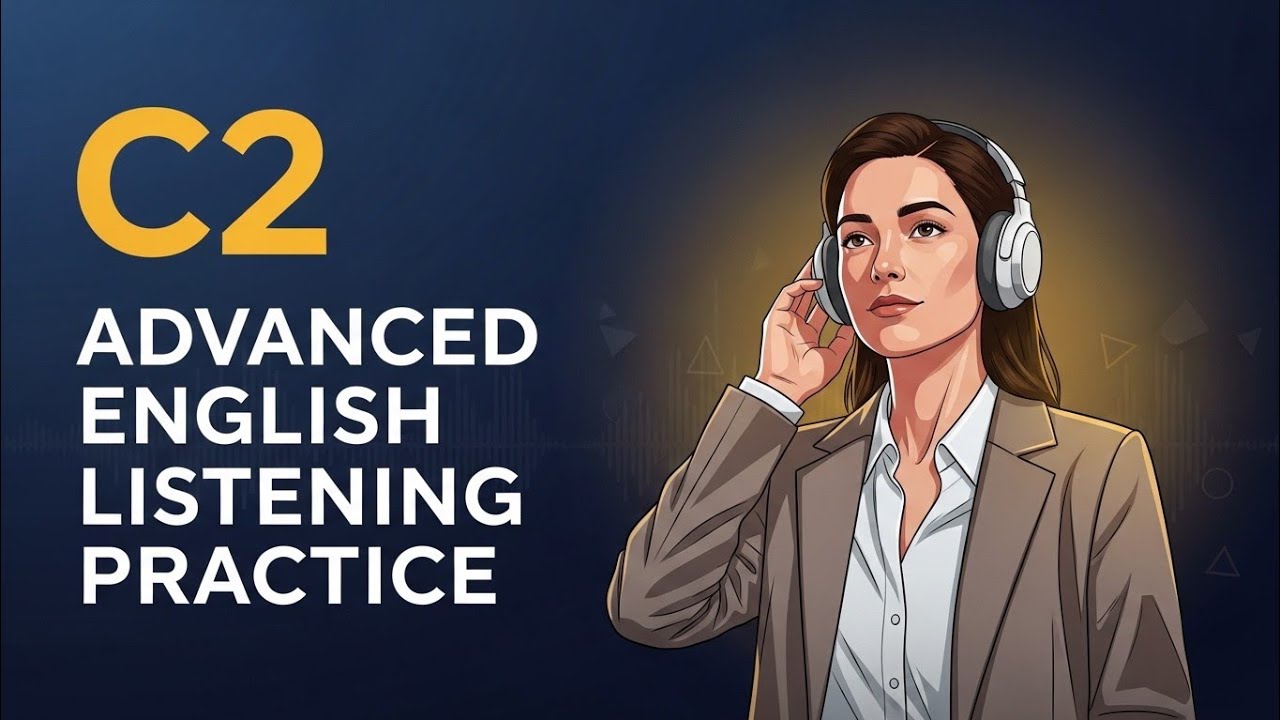 🎧 C2 Advanced English Listening Practice | Master Proficiency Level ...
