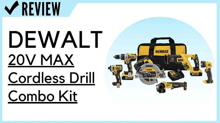 DEWALT 20V MAX Cordless Drill Combo Kit, 6-Tool (DCK695P2) Review