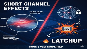 Short Channel Effects and Latchup in CMOS | VLSI Simplified