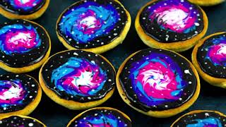 Galaxy Cookies: soft, moist, and out of this world delicious ✪ MyGerman.Recipes