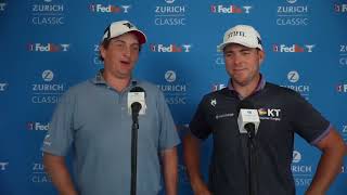 Henrik Norlander and Luke List Saturday Flash Interview 2024 Zurich Classic of New Orleans