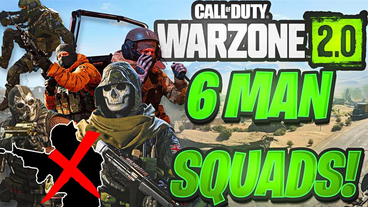 6 MAN SQUADS on WARZONE 2 is CHEATING!