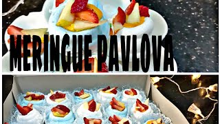 meringue pavlova tutorials ?❤️ طريقة تحضير طرطات المرانغ الاطالية ?