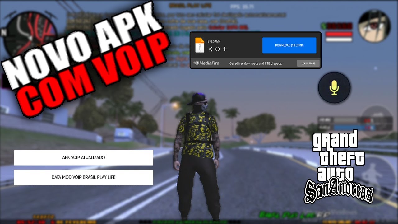 NOVA FAVELA NO BRASIL PLAY LIFE RP MELHOR SERVIDOR - GTA SAMP