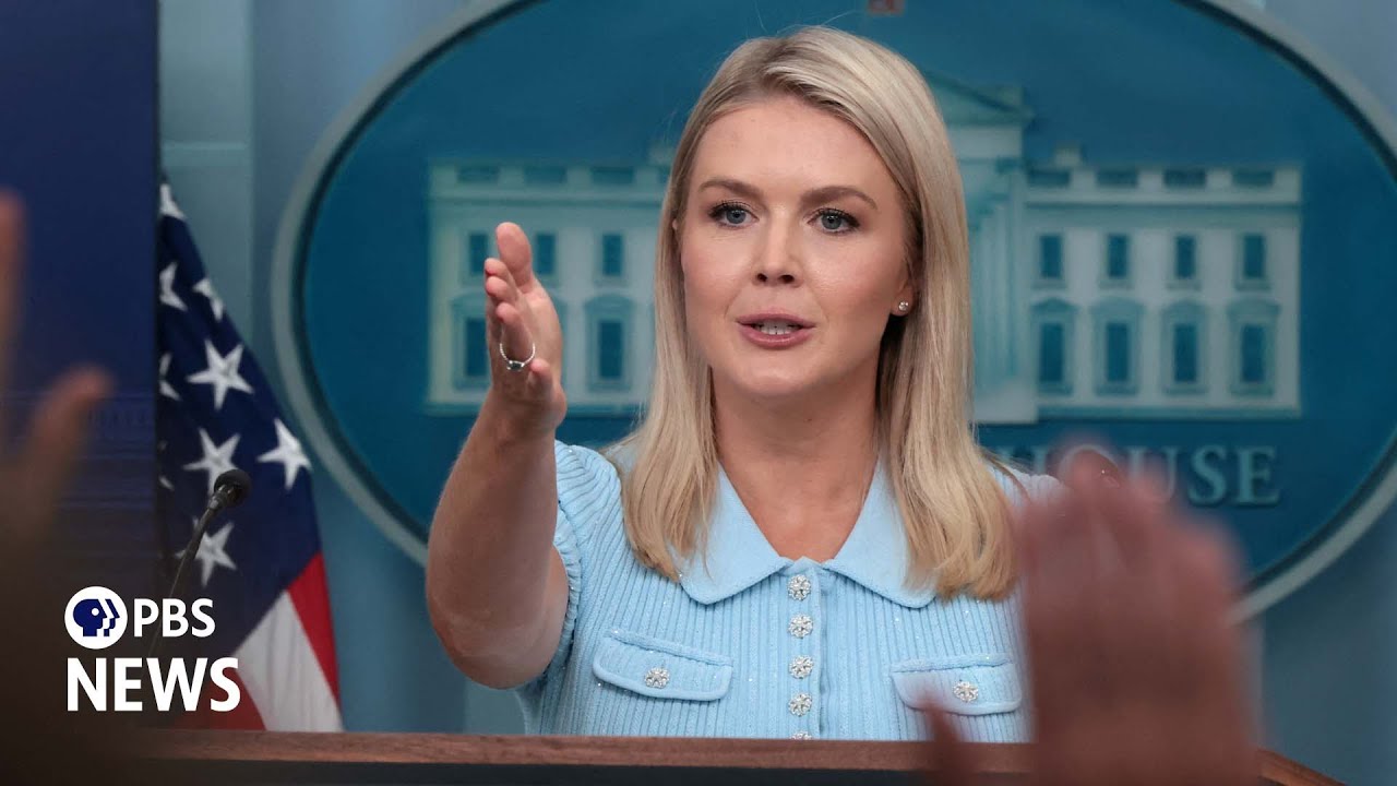 WATCH LIVE: White House holds news briefing as Israel's Netanyahu meets with Trump
