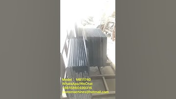 Automatic stone edge profile machine
