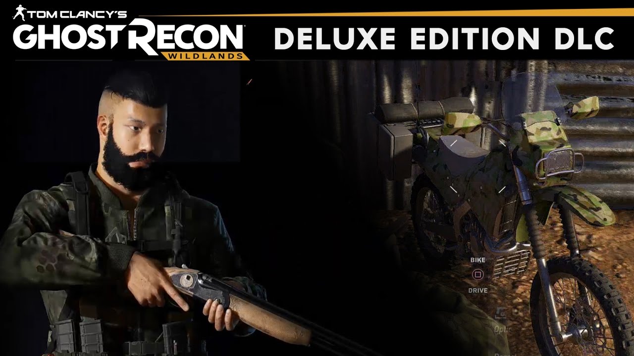 Ghost Recon Wildlands All Deluxe Edition Weapons Outfits Vehicles Huntsman Motorbike Location Youtube