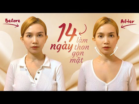 Cách mình làm THON GỌN MẶT tại nhà | Mặt nhỏ hẳn sau 14 ngày TRẢI NGHIỆM | SITA REVIEW