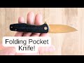 TRIVISA Hummingbird Review: 2.9" 14C28N Black Stonewash Blade &amp; Micarta Handle